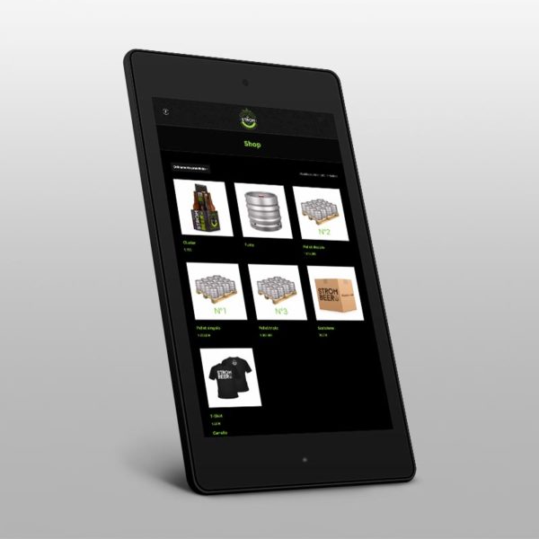 Strom Beer – Website